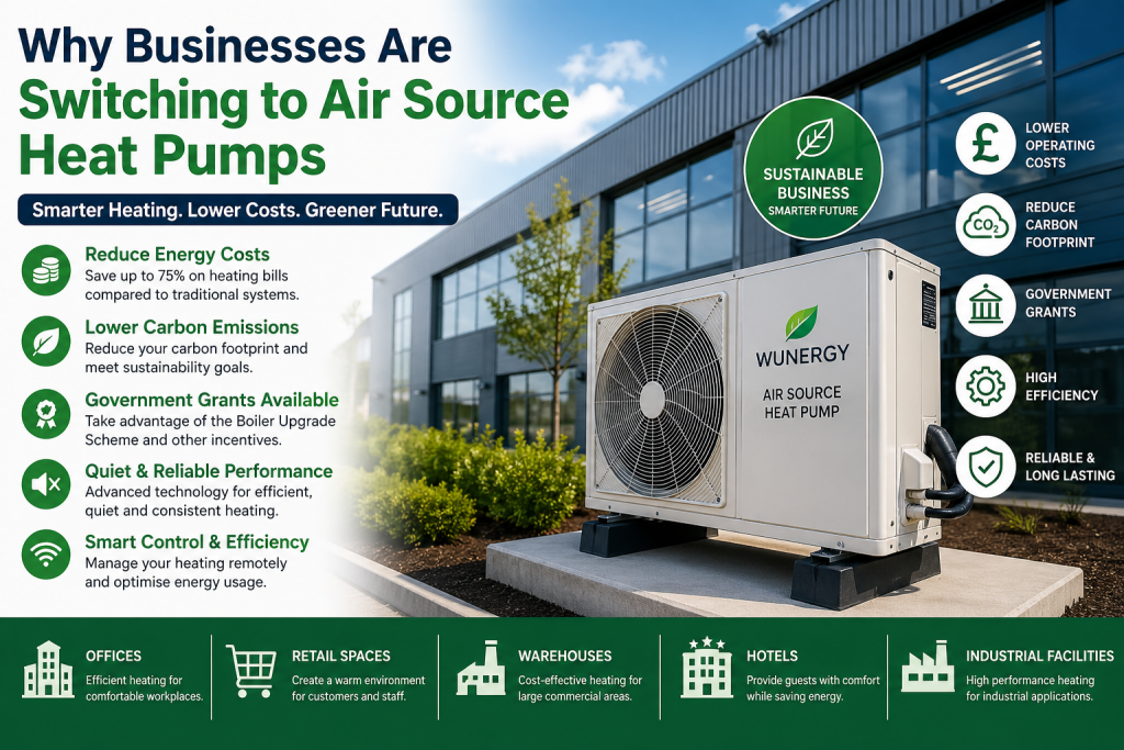 Air Source Heat Pumps for Businesses