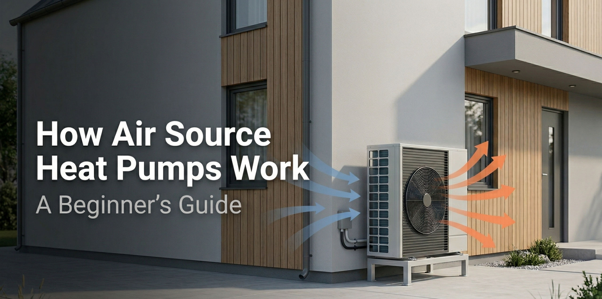 How does an air source heat pump work?