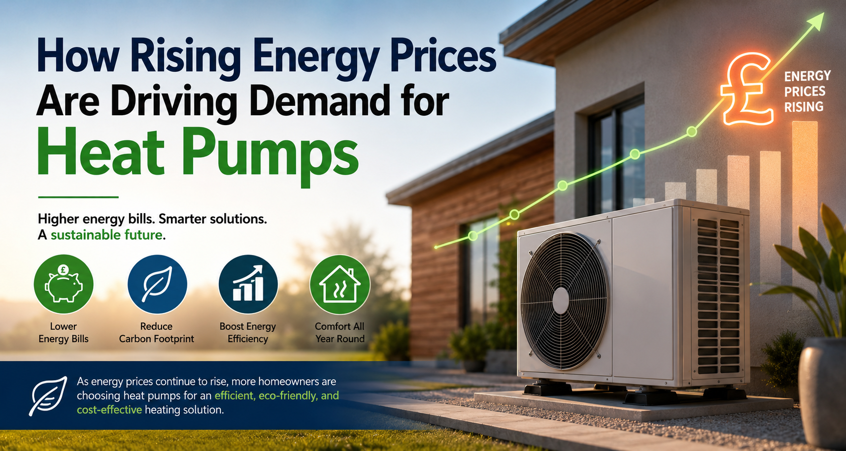 Rising Energy Prices and Heat Pumps