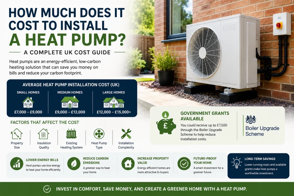 How much does it cost to install a heat pump