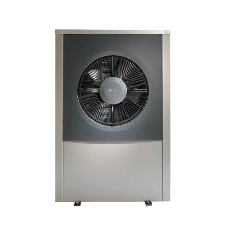Modern heat pump installation