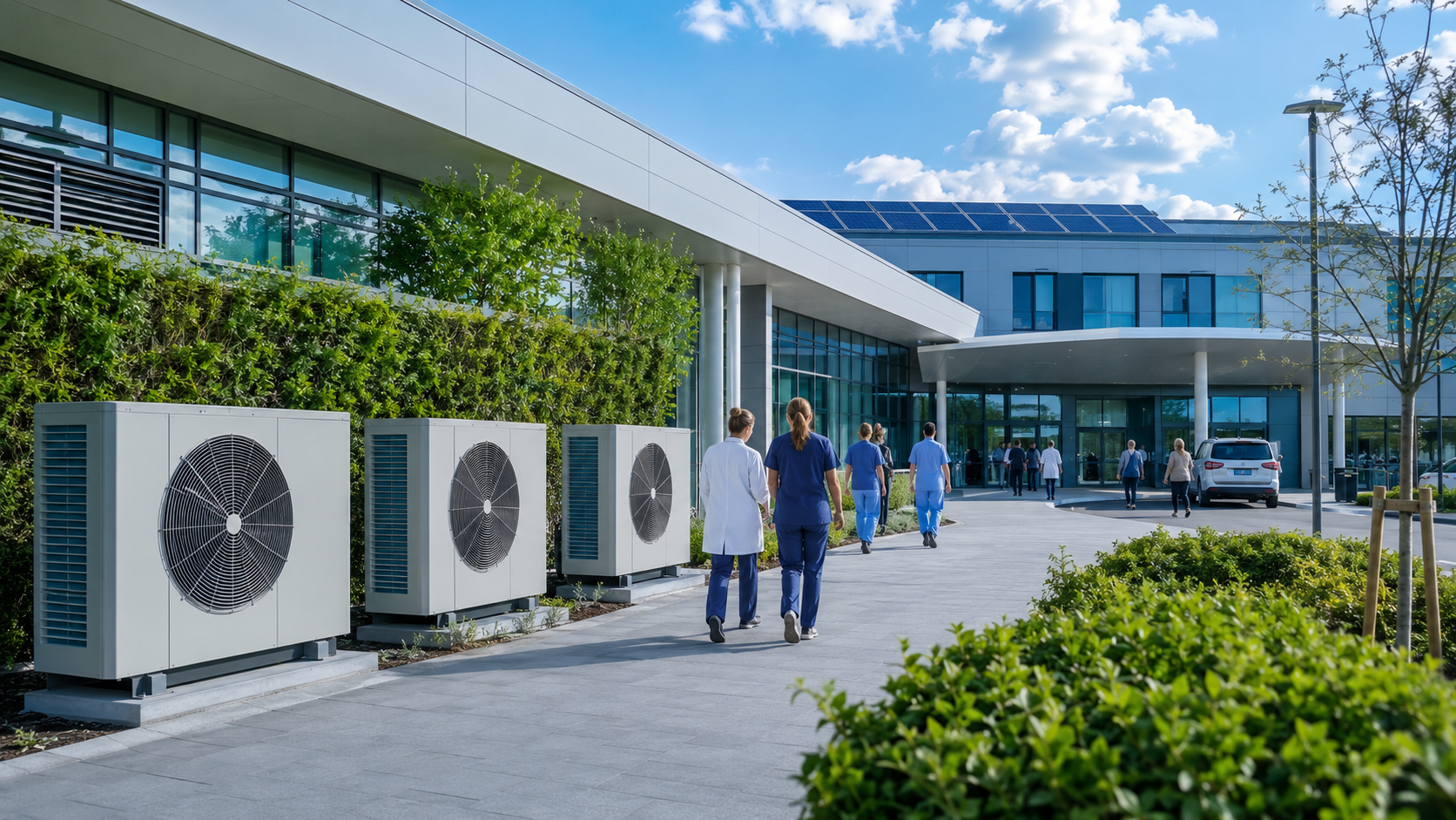 NHS Air Source Heat Pumps