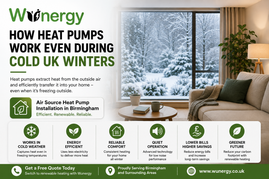 How Heat Pumps Work Even During Cold UK Winters | Wunergy