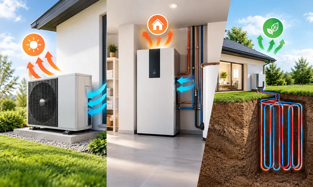 Types of Heat Pump